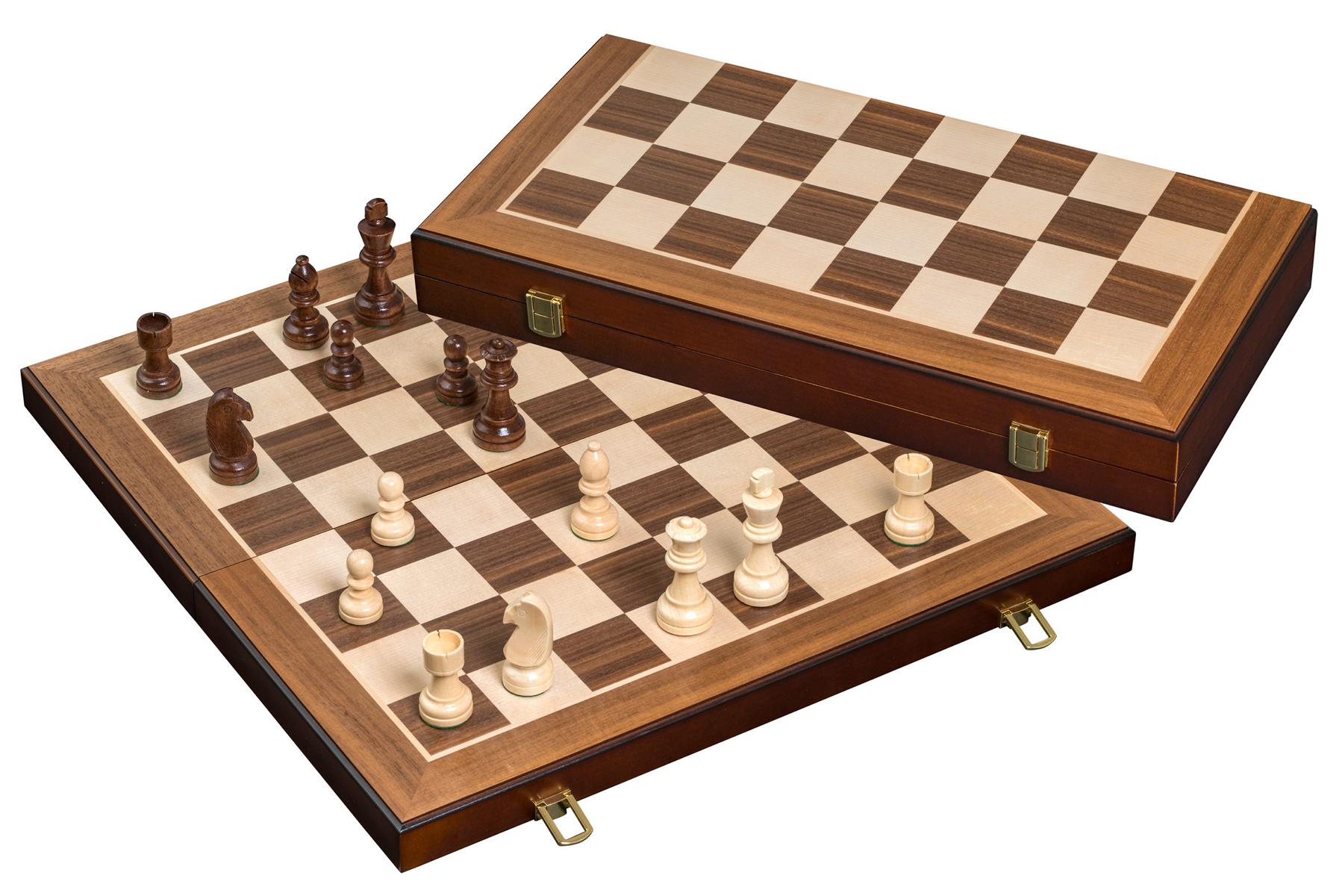 Schachkassette Turniergröße, Feldgröße 55 mm