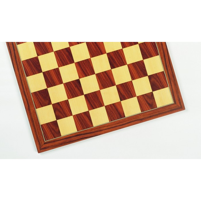 Schachbrett-Palisander-und-Ahorn Schachbrett Ostindisch Palisander und Ahorn, Feldgröße 55 mm