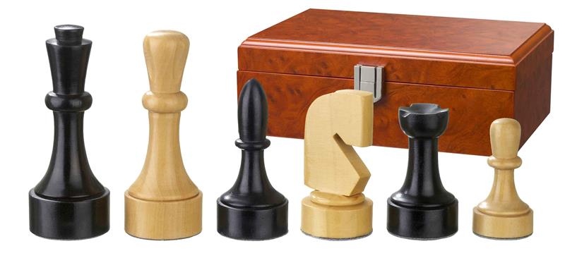 Schachfiguren-Romulus-95-mm Schachfiguren Romulus, Königshöhe 95 mm