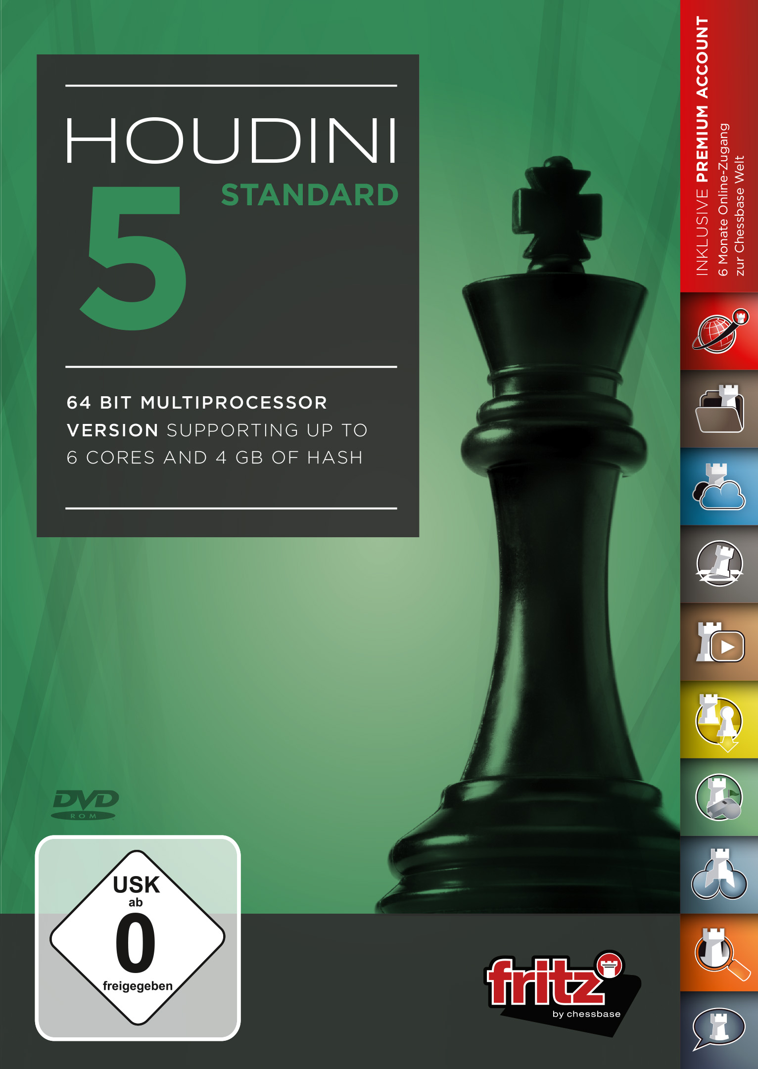 Schachprogramm Houdini 5 Standard