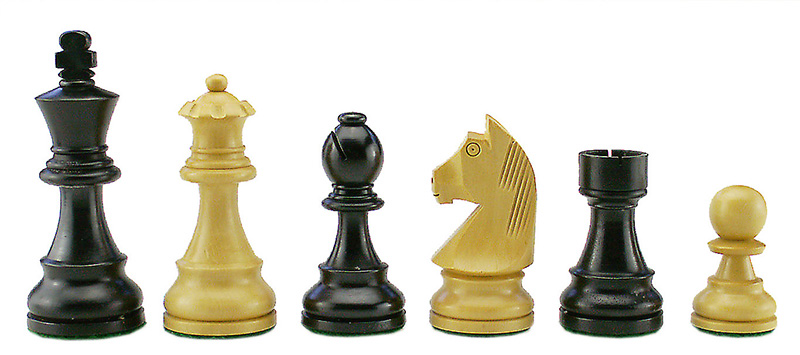 Schachfiguren Classic Staunton, Königshöhe 95 mm