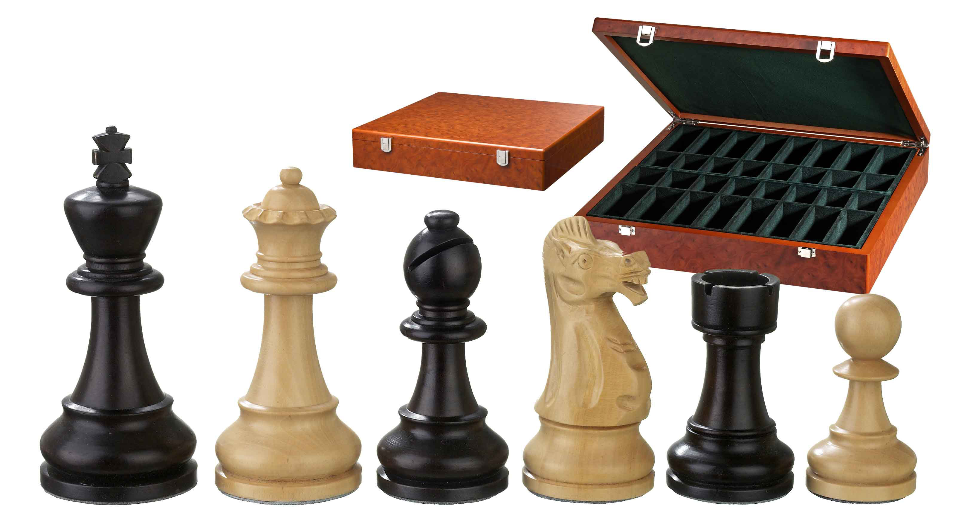 Schachfiguren Alexander, Königshöhe 100 mm