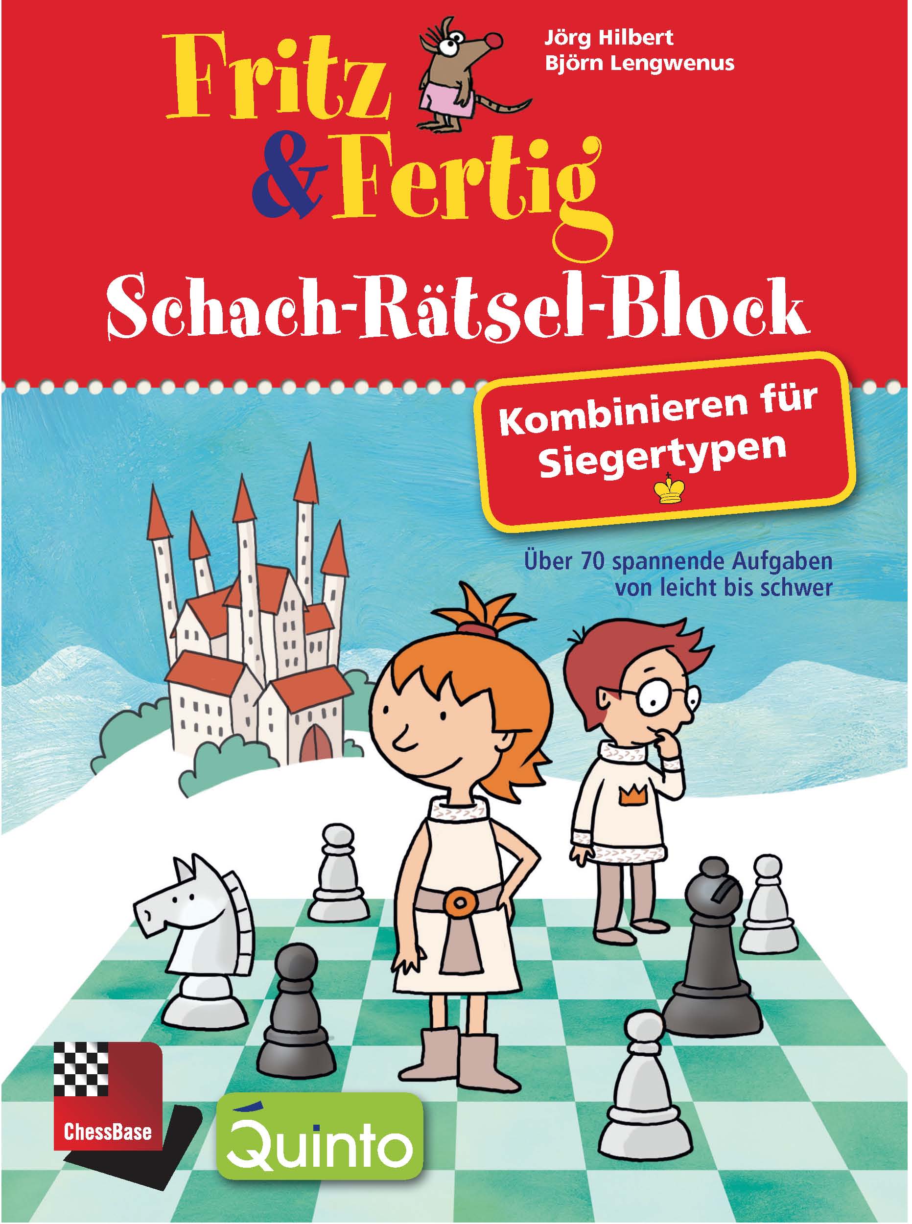 Schachr-tselblock Fritz und Fertig Schach-Rätsel-Block